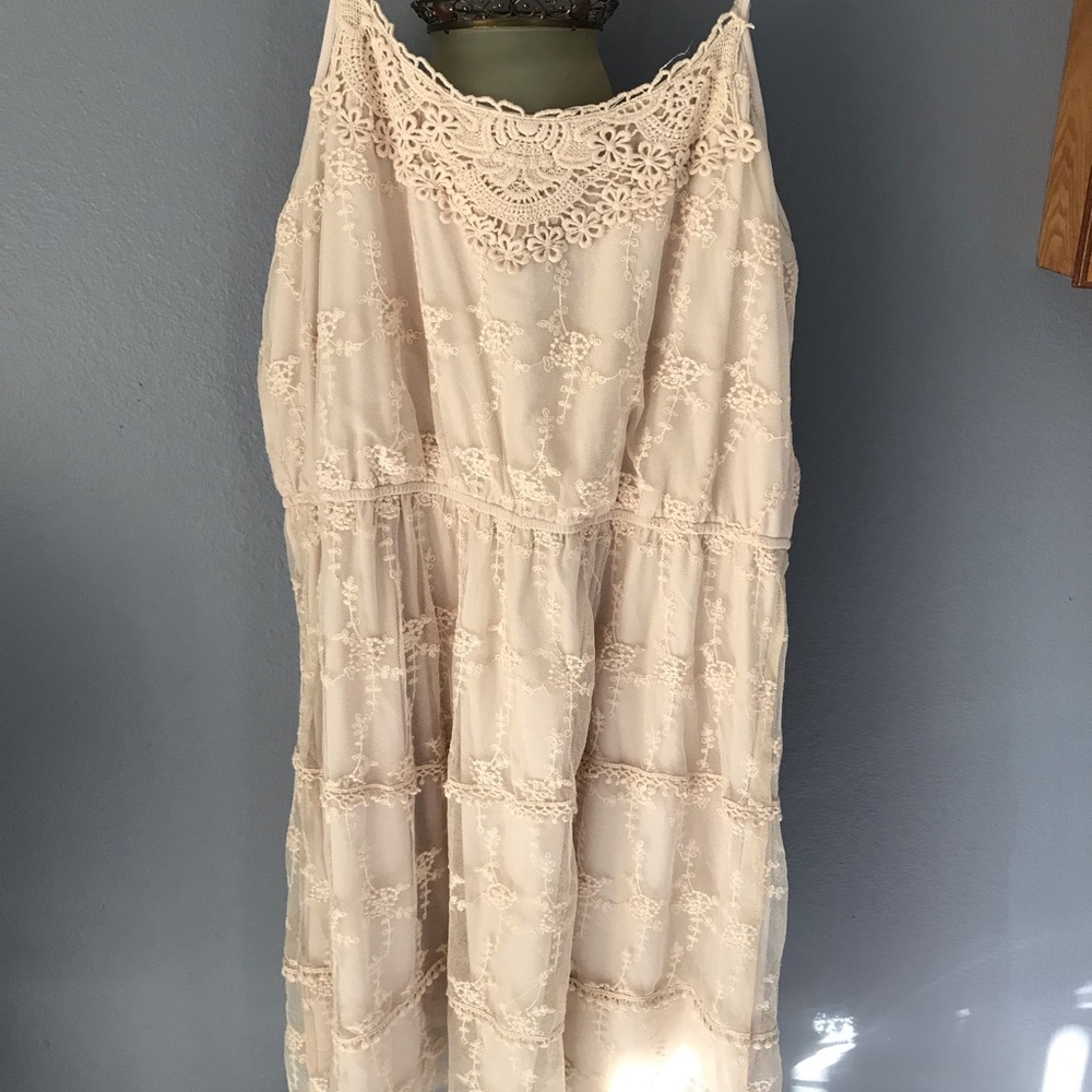 Lace Cream Dress